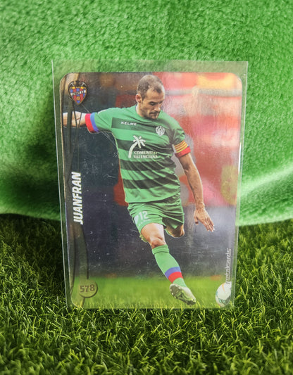 Juanfran - Metalcard - Las fichas de la Liga 2015
