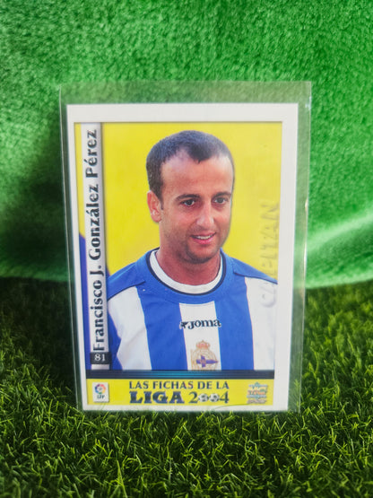 Fran González - Capitán - Las Fichas de la Liga 2004