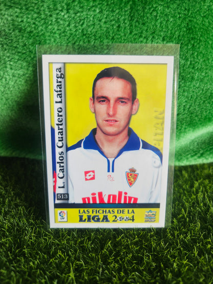Carlos Cuartero - Capitán - Las Fichas de la Liga 2004