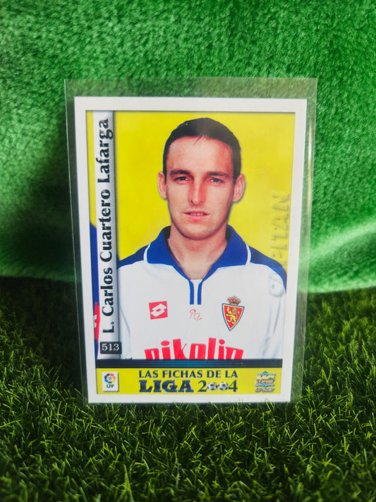 Carlos Cuartero - Capitán - Las Fichas de la Liga 2004