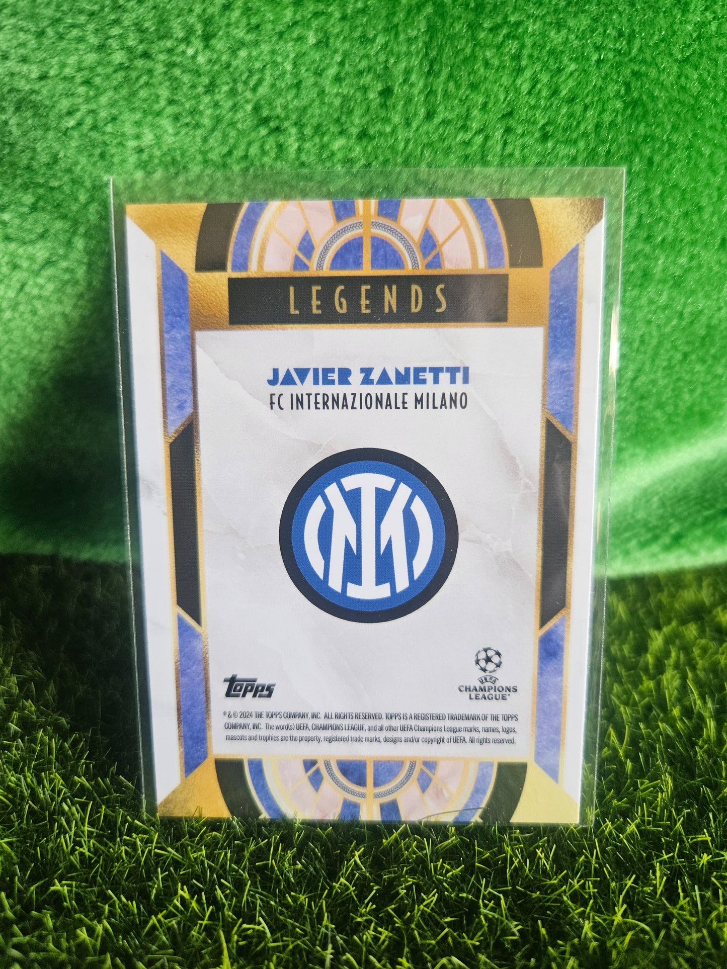 Javier Zanetti - Legend - Topps Deco 2024