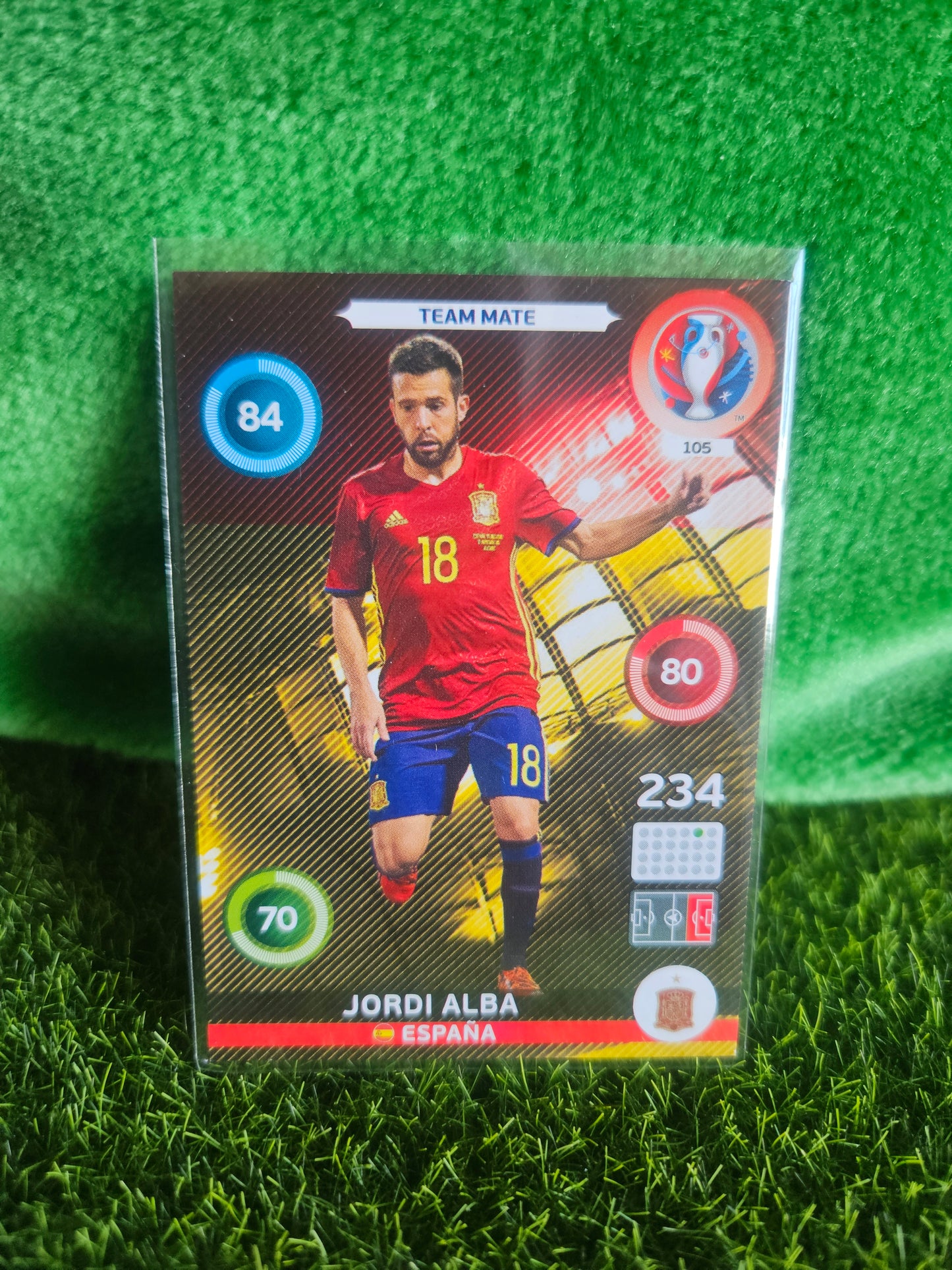 Jordi Alba - Team Mate - Adrenalyn XL Euro Francia 2016