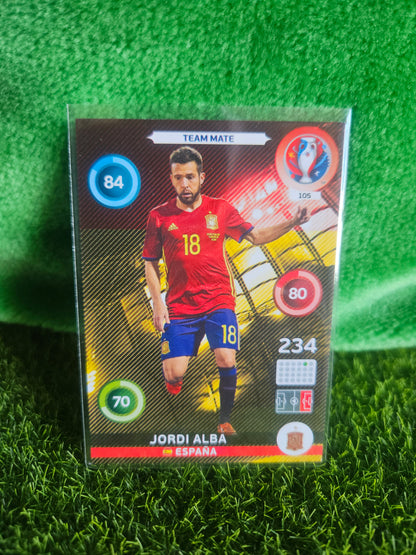 Jordi Alba - Team Mate - Adrenalyn XL Euro Francia 2016