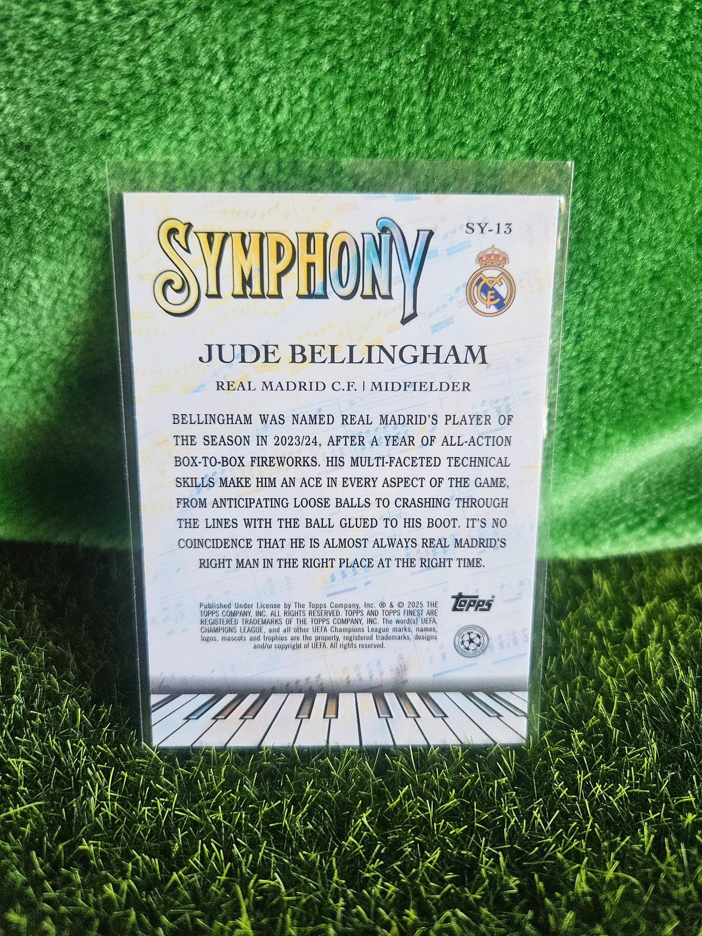 Jude Bellingham - Symphony - Topps Finest 2025