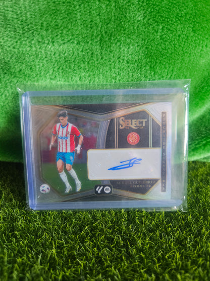 Miguel Gutiérrez - Autógrafo original - Select LaLiga 23/24