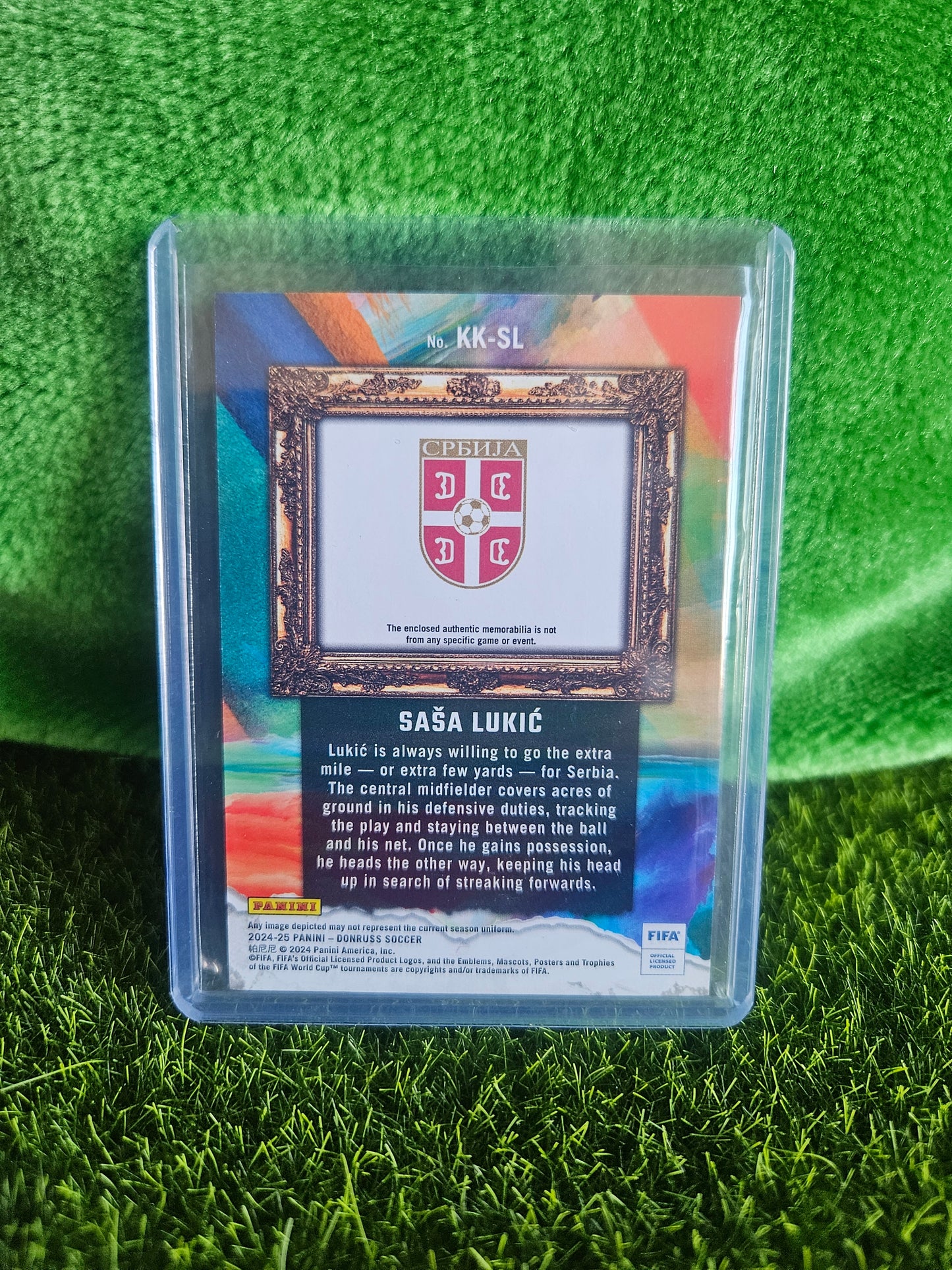 Saša Lukić - Parche Kit Kings - Donruss 24/25