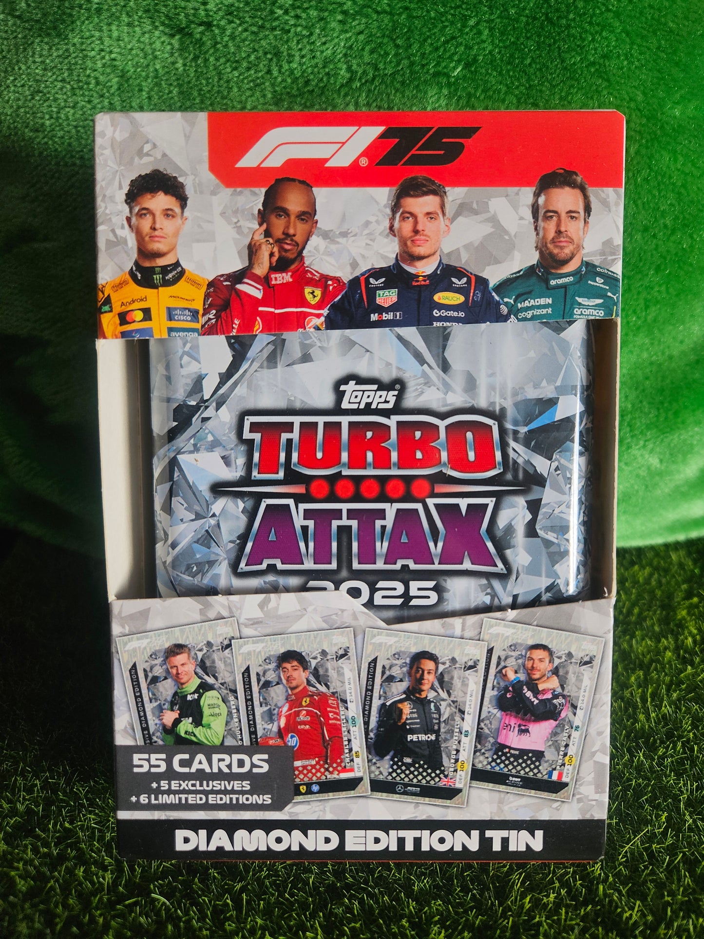 Topps Turbo Attax Formula 1® 2025 - Mega Lata Diamond Edition
