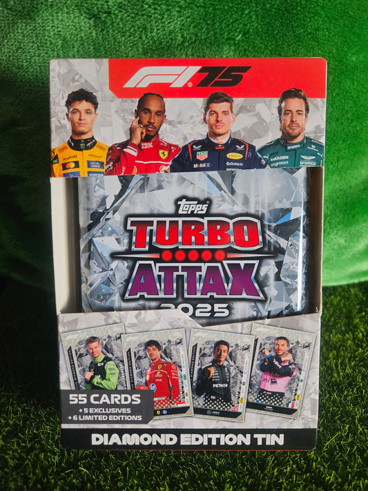 Topps Turbo Attax Formula 1® 2025 - Mega Lata Diamond Edition