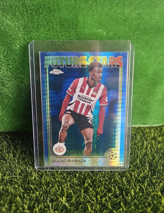 Isaac Babadi /150 - Future Stars - Topps Chrome 2025