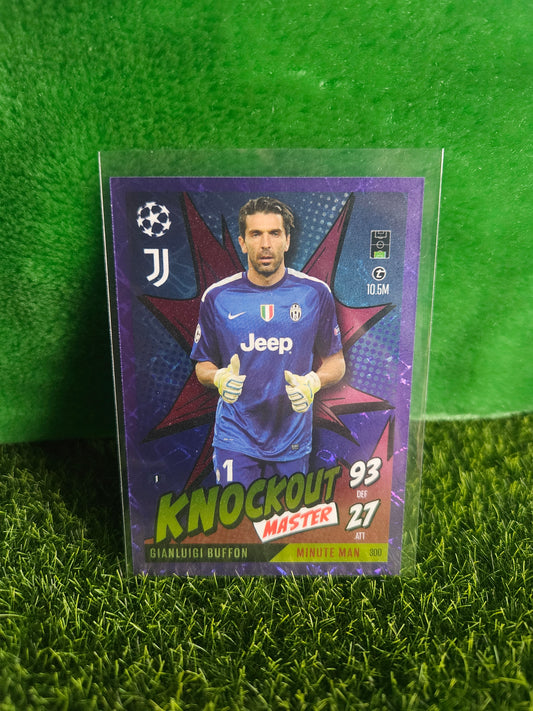 Gianluigi Buffon - Purple Knockout Master - Match Attax 24/25