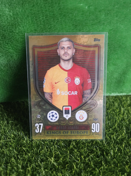 Mauro Icardi - Kings of Europe - Match Attax EXTRA 24/25