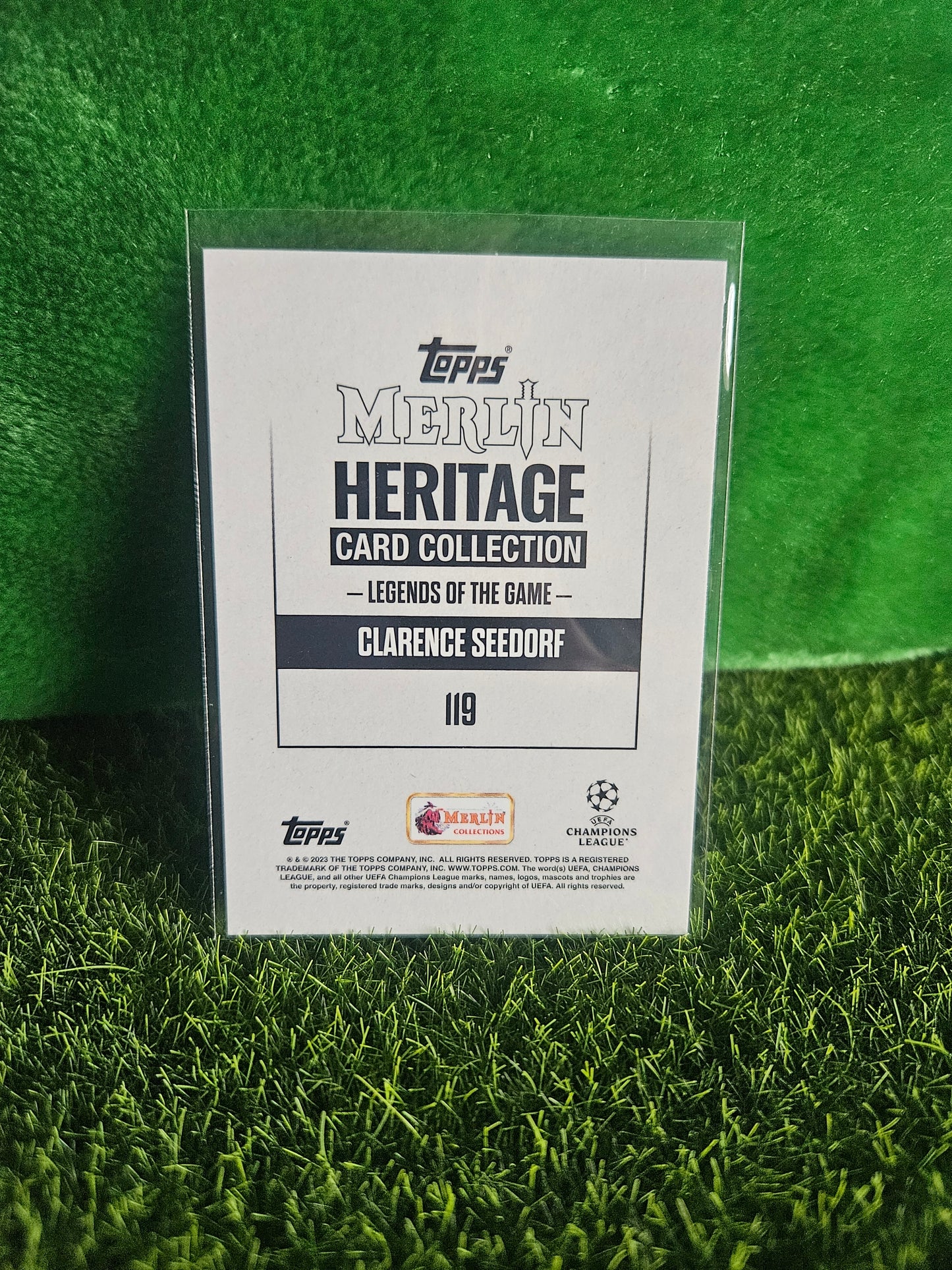 Clarence Seedorf - Legends of the game - Merlin Heritage 2023