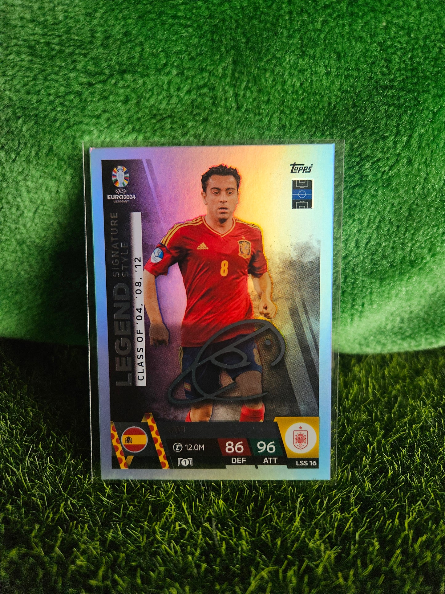 Xavi Hernández - Legend Signature Style - Match Attax EURO 2024