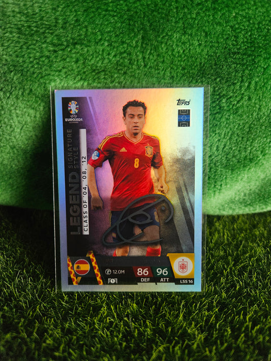 Xavi Hernández - Legend Signature Style - Match Attax EURO 2024
