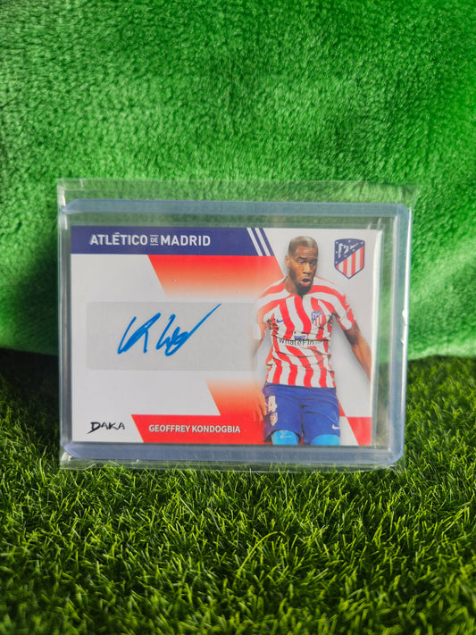 Geoffrey Kondogbia /55 - Autógrafo original - Daka Atlético Madrid 2023