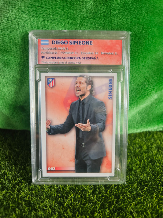 Diego Simeone - JDBZ Deluxe - Las Fichas de la Liga 2015