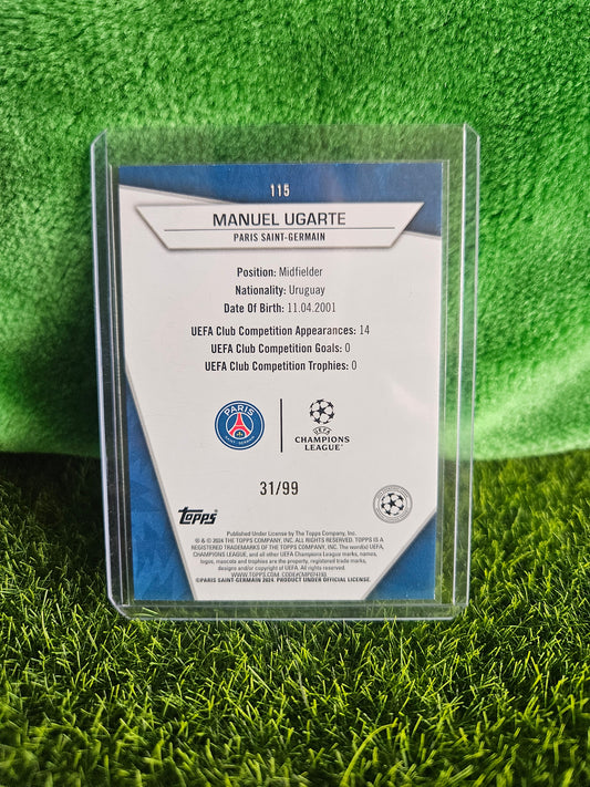 Manuel Ugarte /99 - Ultra Rare - SuperStars 2024
