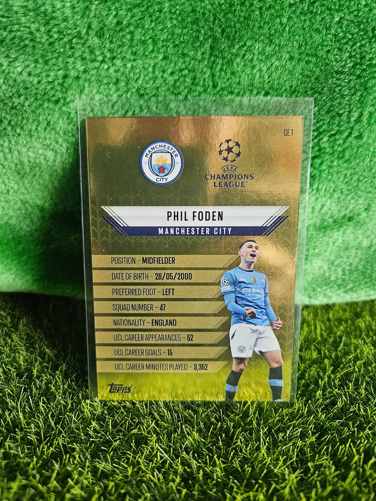 Phil Foden - Golden Edge Edition - Match Attax 24/25