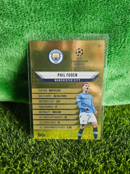 Phil Foden - Golden Edge Edition - Match Attax 24/25