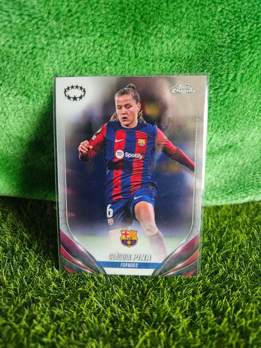 Claudia Pina - Topps Chrome 2024
