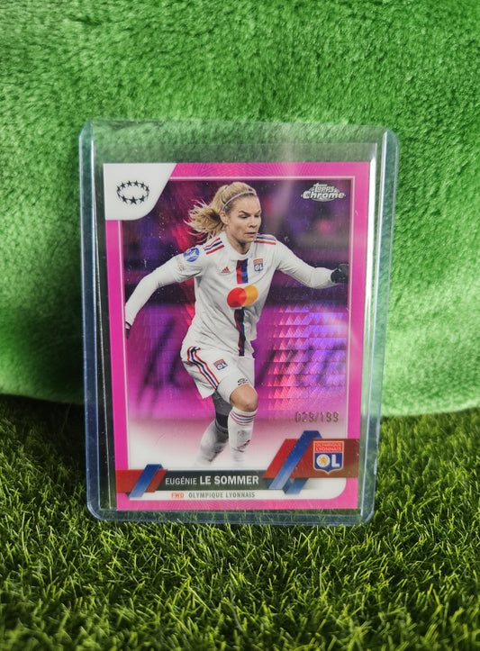 Eugénie Le Sommer /199 - Topps Chrome 2023