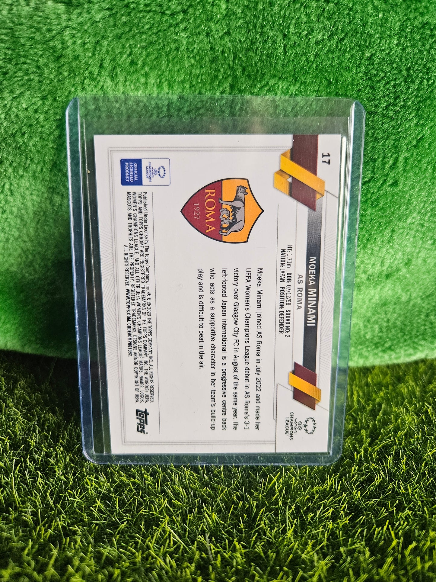 Moeka Minami /125 - Topps Chrome 2023