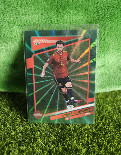 Aymeric Laporte - Green láser - Donruss 21/22