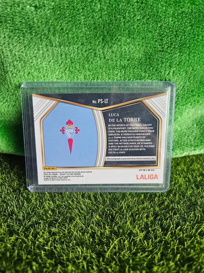 Luca de la Torre - Autógrafo original - Select LaLiga 23/24