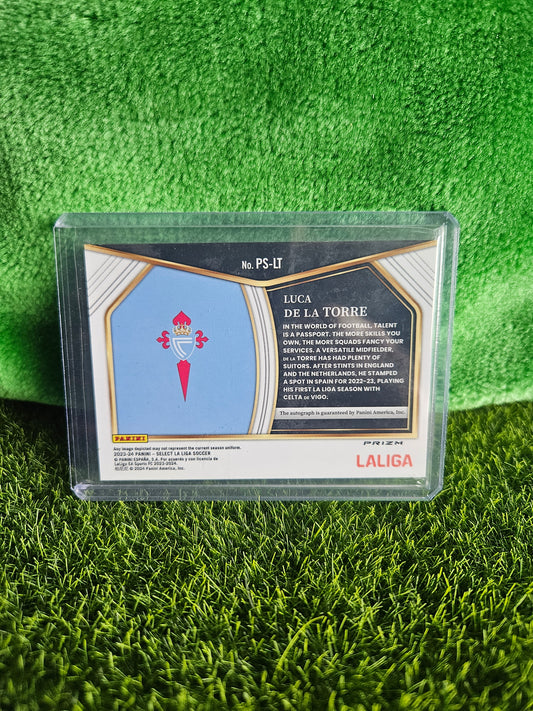 Luca de la Torre - Autógrafo original - Select LaLiga 23/24