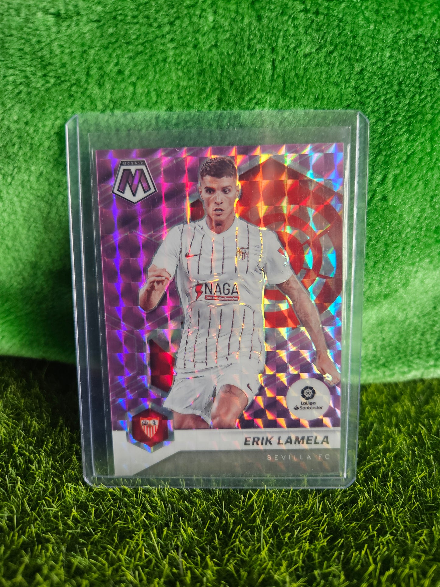 Erik Lamela /49 - Pink - Mosaic LaLiga 24/25