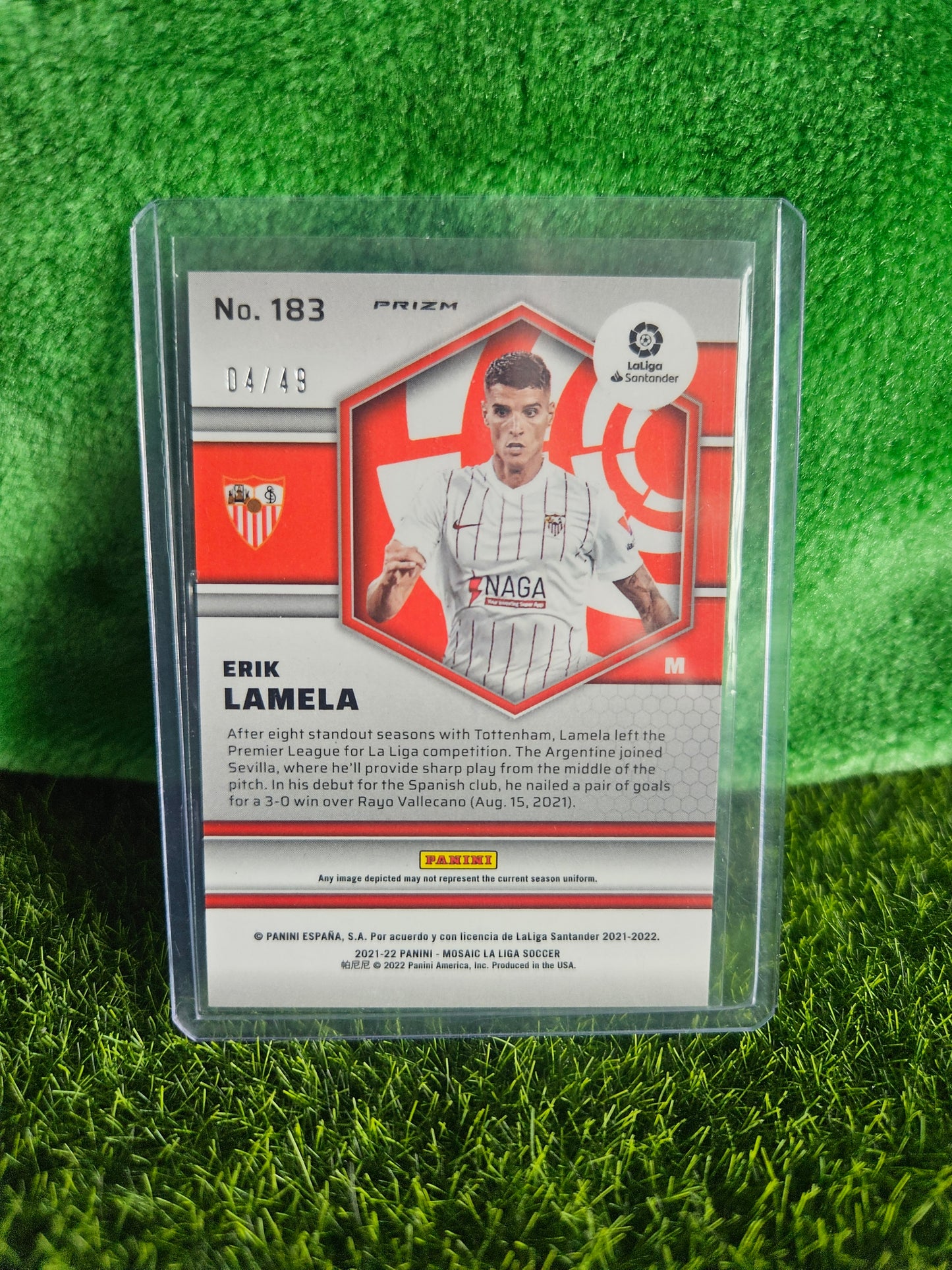 Erik Lamela /49 - Pink - Mosaic LaLiga 24/25