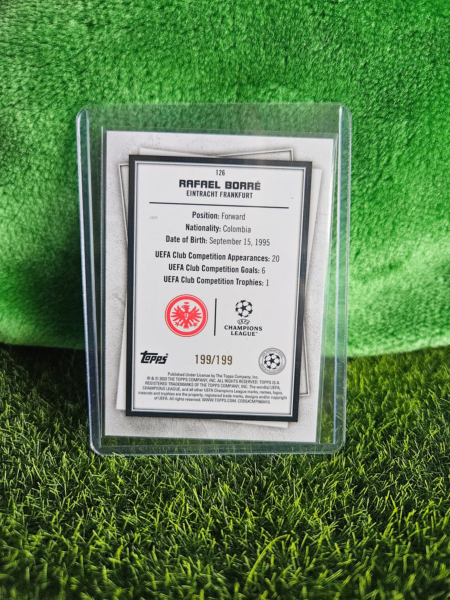 Rafael Borré /199 - Super Rare - SuperStars 2023