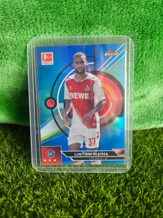 Linton Maina (RC) /150 - Topps Finest 2023