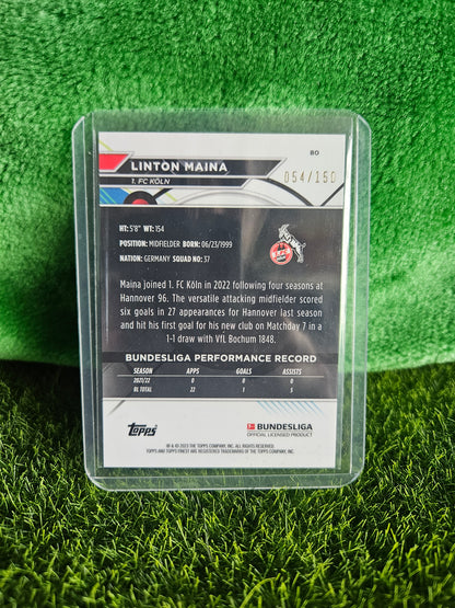 Linton Maina (RC) /150 - Topps Finest 2023