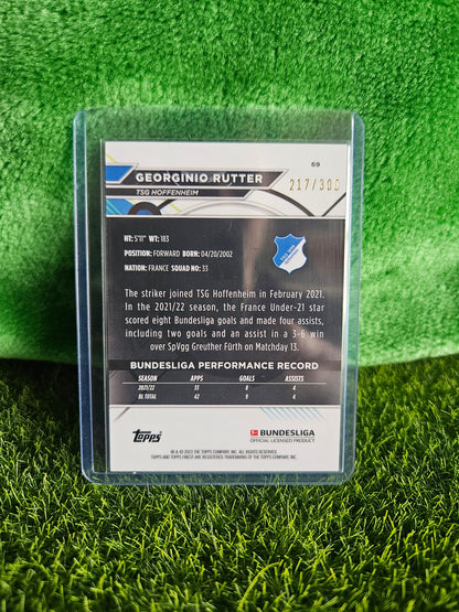 Georgino Rutter /300 - Topps Finest 2023