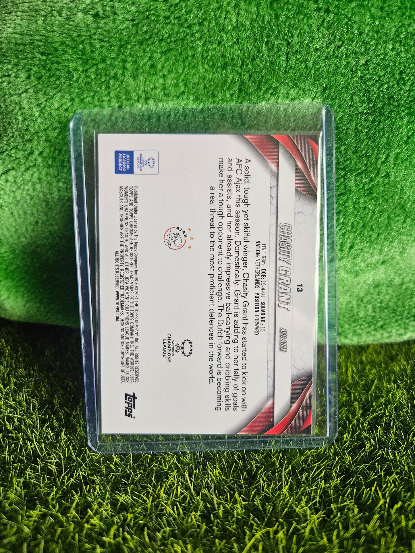 Chasity Grant (RC) /150 - Topps Chrome 2024