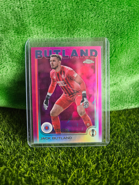 Jack Butland /250 - Topps Chrome 2025