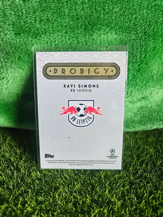 Xavi Simons - Prodigy - Topps Deco 2023