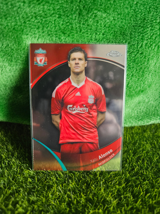 Xabi Alonso - Topps Chrome Liverpool 2024