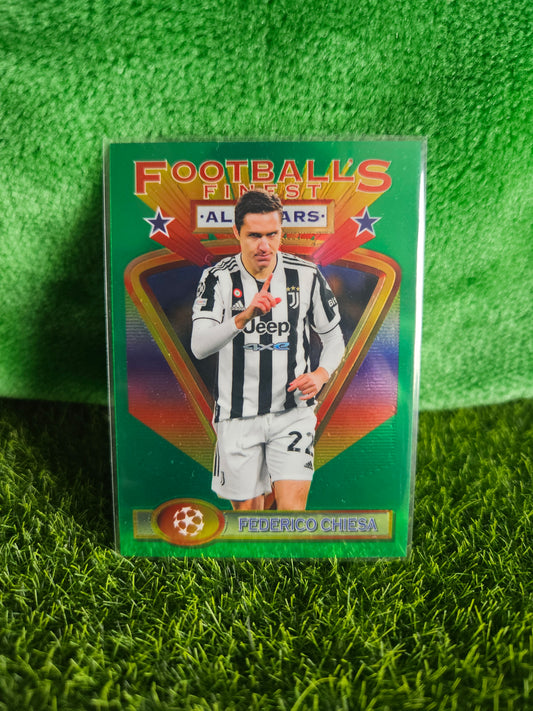 Federico Chiesa - Green - All Stars - Topps Finest 2022