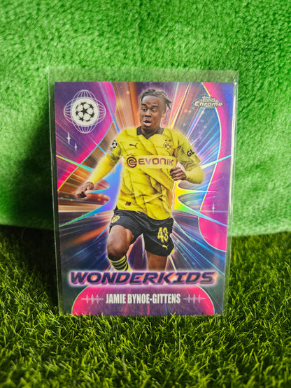Jamie Bynoe-Gittens - Wonderkids - Topps Chrome 2024