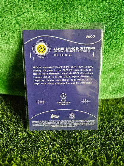 Jamie Bynoe-Gittens - Wonderkids - Topps Chrome 2024