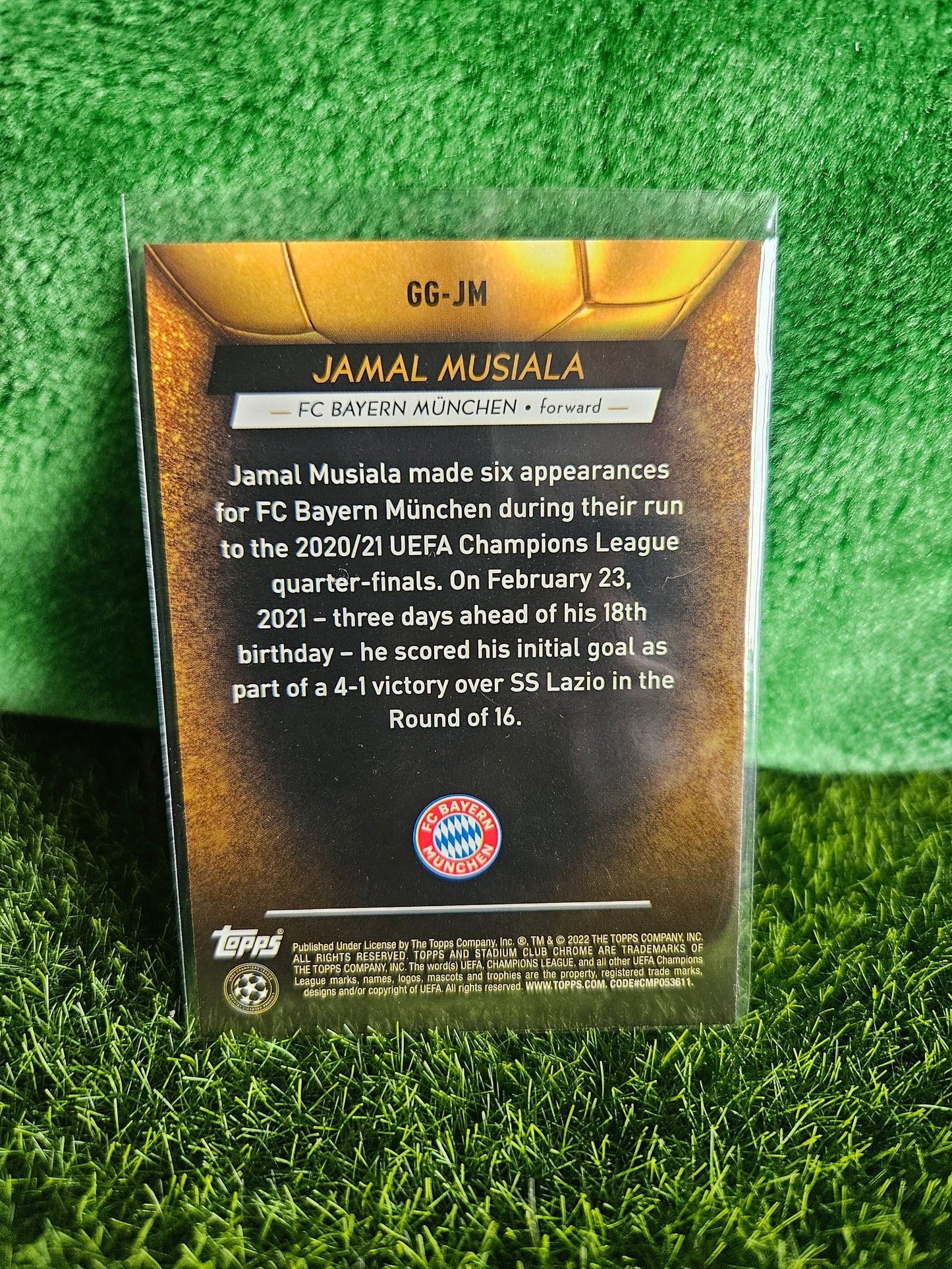 Jamal Musiala - Glimpses of gold - Stadium Chrome 2022