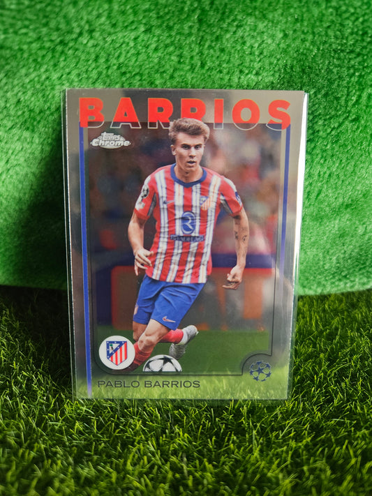Pablo Barrios - Topps Chrome 2025