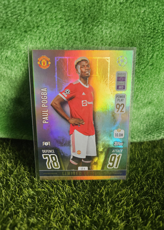 Paul Pogba - Edición Limitada - Match Attax 21/22
