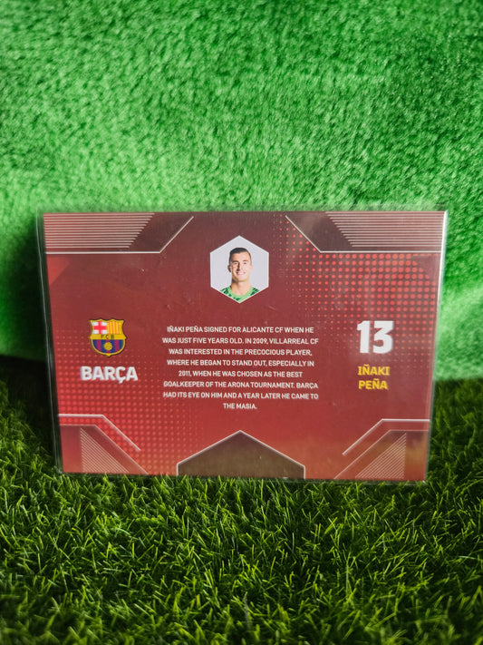 Iñaki Peña - Made in La Masía - Team Set Barcelona Refractor 24/25