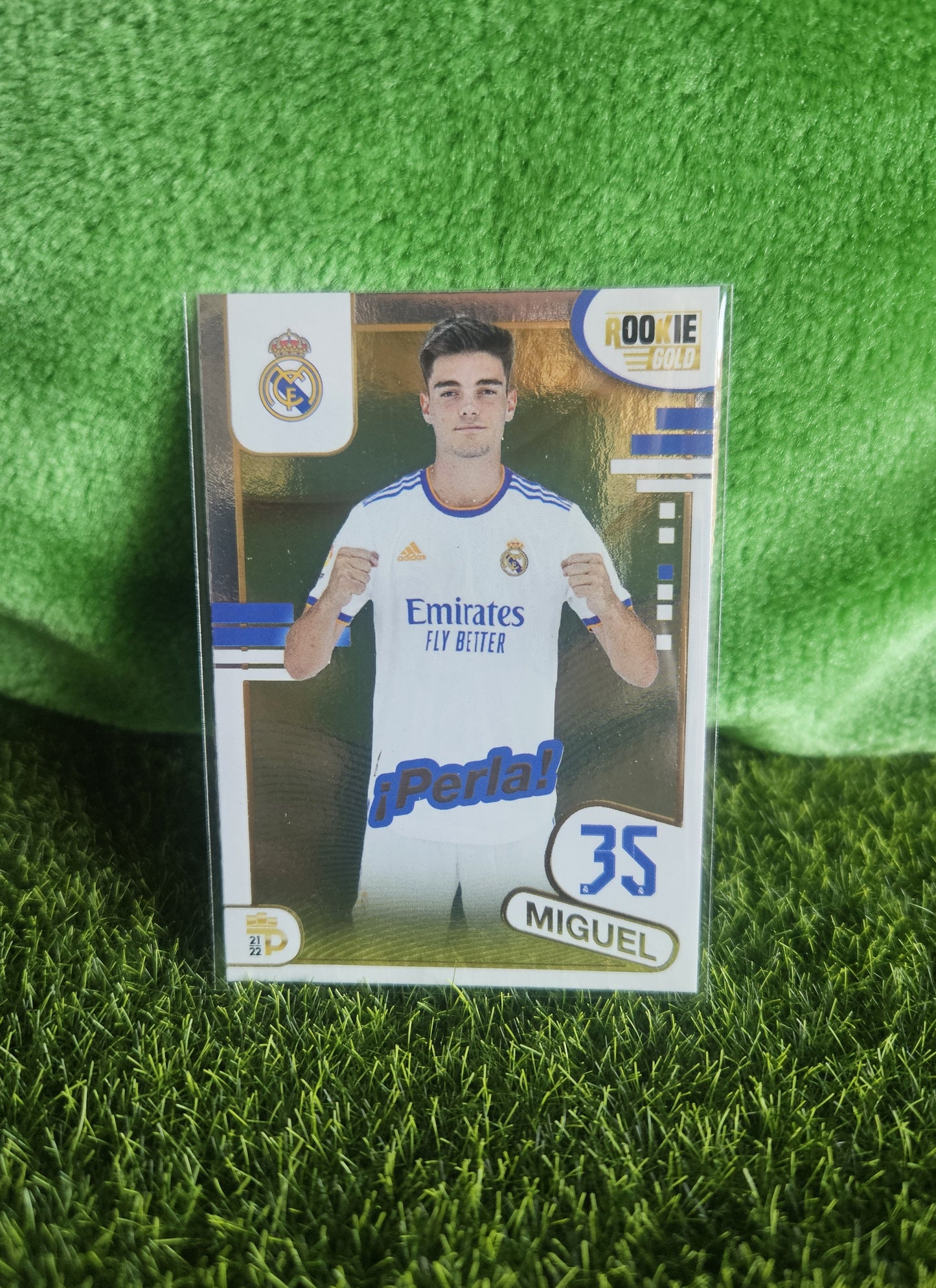 Miguel Gutiérrez - Rookie Gold - Podium Real Madrid 21/22
