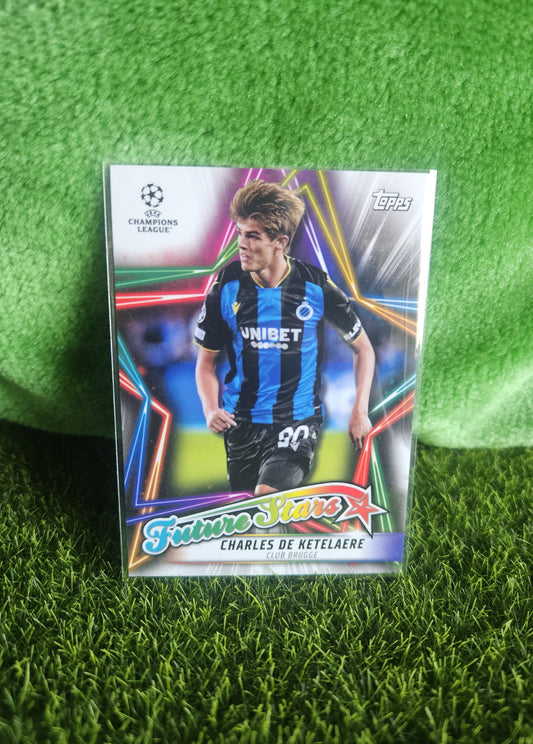 Charles De Ketelaere - Future Stars - Topps Flaghsip 2022