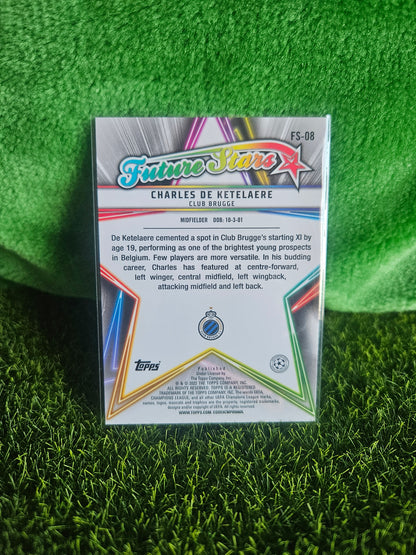 Charles De Ketelaere - Future Stars - Topps Flaghsip 2022