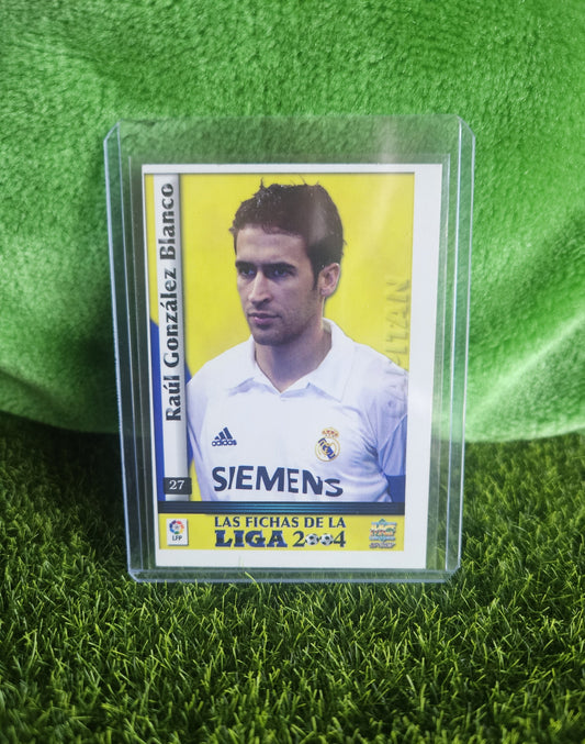 Raúl - Capitán - Las Fichas de la Liga 2004